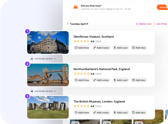 Image for Top recommendation for travel location